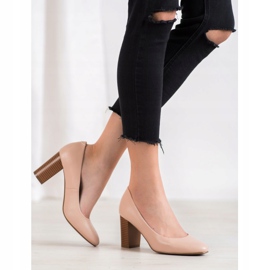 Comfortable VINCEZA pumps pink 1