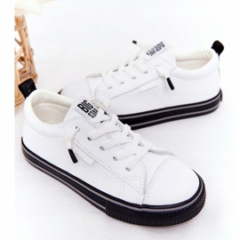 Children's Eco-leather Sneakers Big Star HH374037 White 1 Children's Eco-leather Sneakers Big Star HH374037 White 1