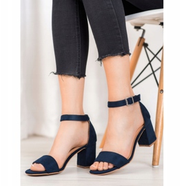 Classic VINCEZA sandals navy blue blue 2