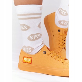 Women's Sneakers Big Star HH274134 Yellow 1