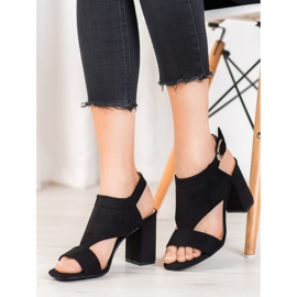 Stylish VINCEZA high heels black 1