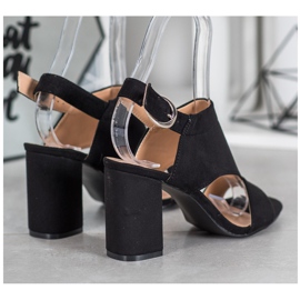 Stylish VINCEZA high heels black 3