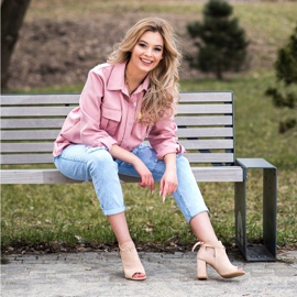 Tied Open Toe VINCEZA boots beige 2