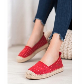 Goodin Red suede espadrilles 1
