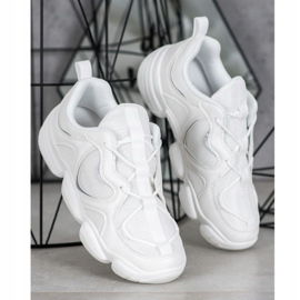 Kylie Stylish White Sneakers 1