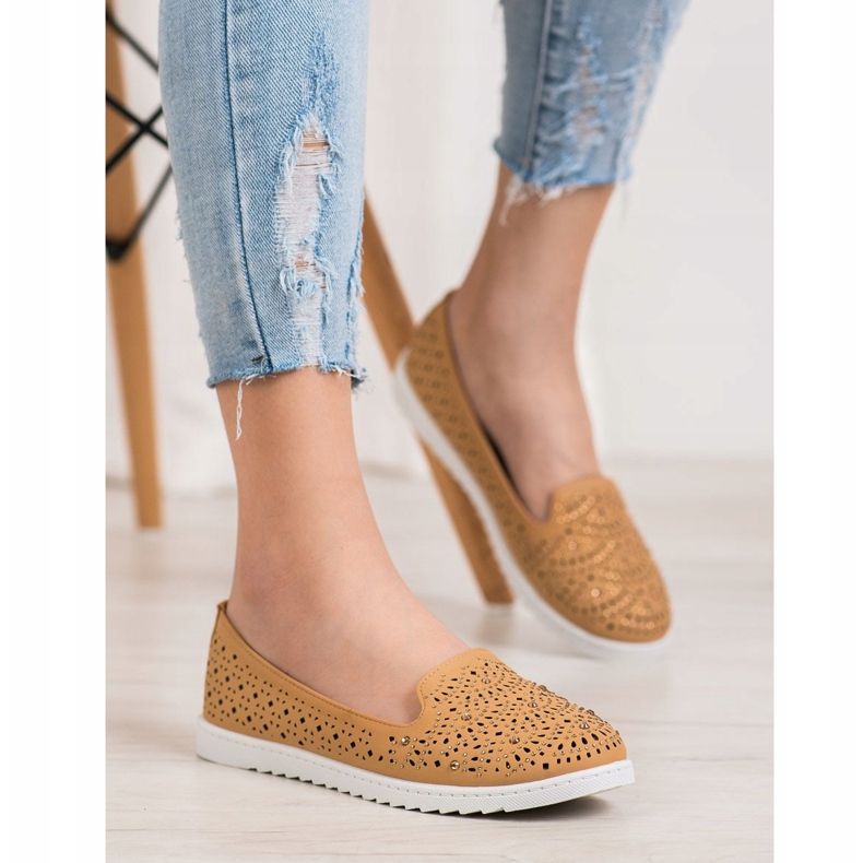 Seastar Openwork Lords With Crystals brown 2