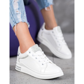 Diamantique White Sport Shoes 1 Diamantique White Sport Shoes 1