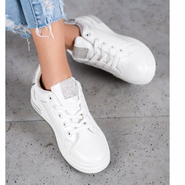 Diamantique White Sport Shoes 2 Diamantique White Sport Shoes 2