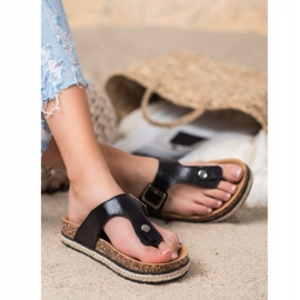 Flip-flops on the VINCEZA platform black 1