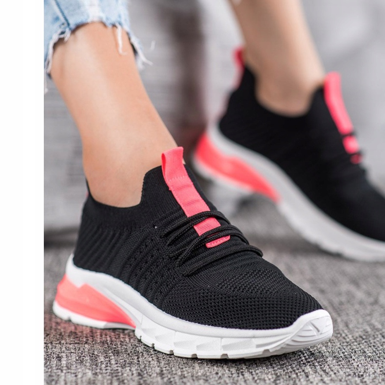 Bella Paris Openwork Sneakers black 1 Bella Paris Openwork Sneakers black 1
