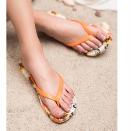 HOTMARZZ Patterned flip-flops multicolored 2