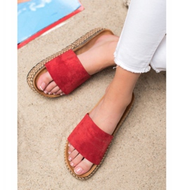 Comer Casual Slippers On The Platform red 1