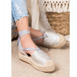 Seastar Tied Espadrilles Sandals grey 2