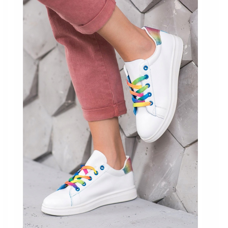 SHELOVET Fashionable Sports Shoes white 2