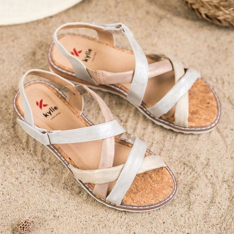 Kylie Sandals With Velcro multicolored 1