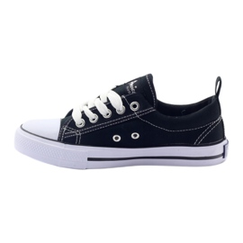 American Club Black American LH20 black sneakers white 5