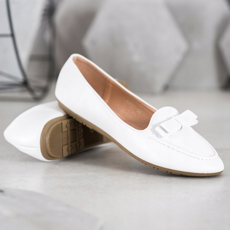 SHELOVET White Lords With Eco Leather 2 SHELOVET White Lords With Eco Leather 2