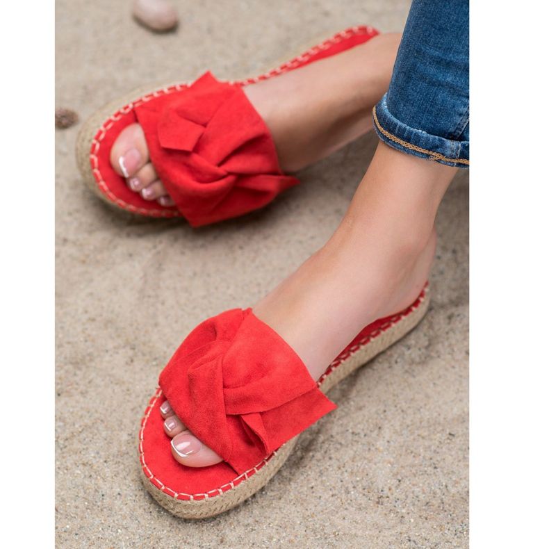 Seastar Suede Espadrilles red 2