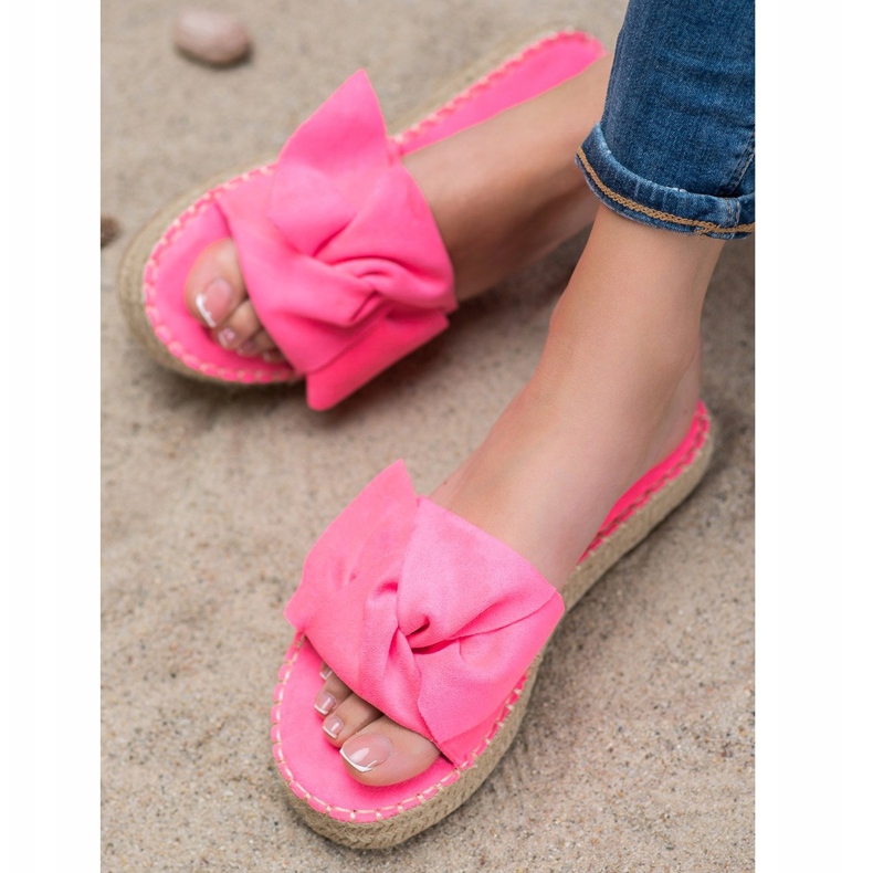 Seastar Suede Espadrilles pink 2