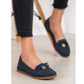 Stylish VINCEZA ballerinas navy blue 1 Stylish VINCEZA ballerinas navy blue 1
