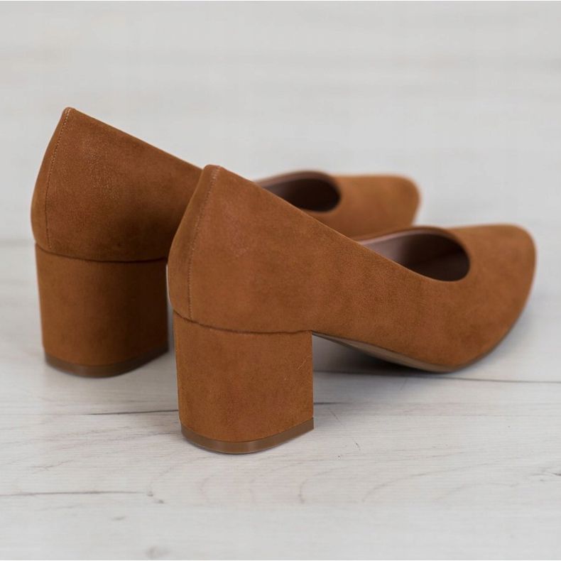 W. Potocki Classic high heels brown 2