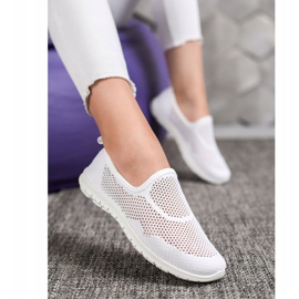Bona Openwork Slipons white 1