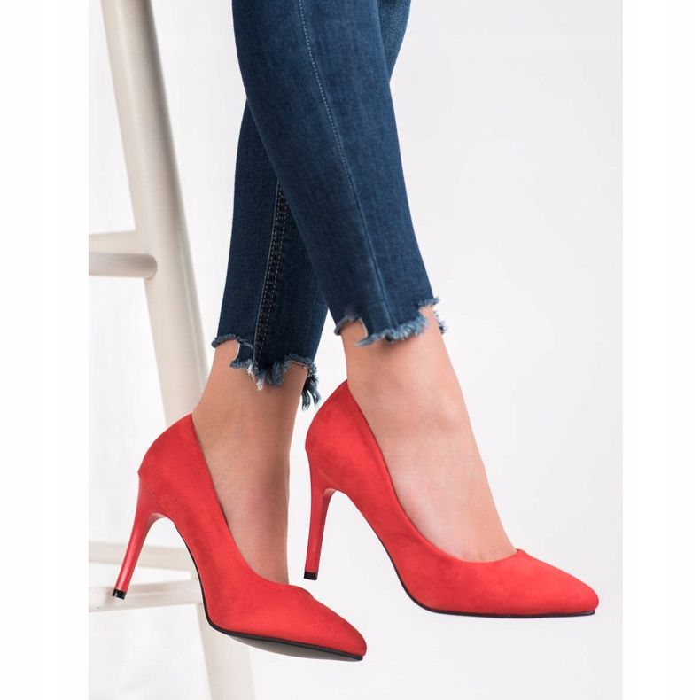 Gogo Stylish Red High Heels 2