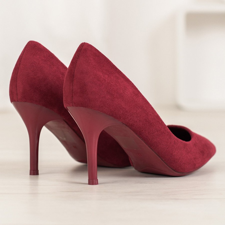 Small Swan Casual high heels red 1