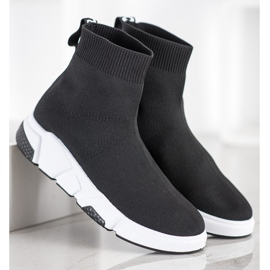 SHELOVET Sports Shoes Over the ankle black 2