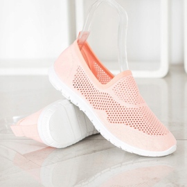 Bona Openwork Slipons orange 1