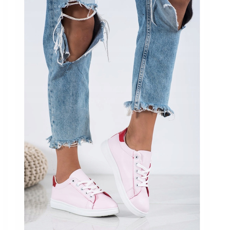 SHELOVET Classic Sport Shoes pink 2