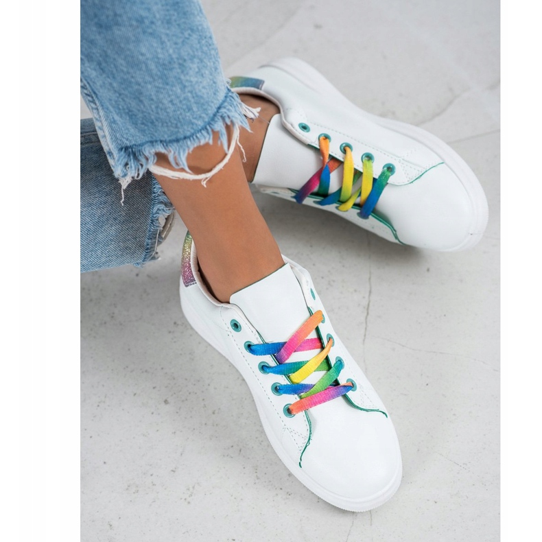 SHELOVET Fashionable Sports Shoes white multicolored 1