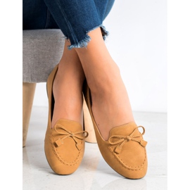 Nio Nio Comfortable Camel Loafers brown multicolored 1