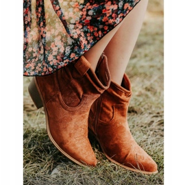 Cm Paris Suede cowboy boots brown 1
