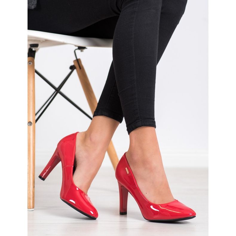 Goodin High Heels Pumps red 1