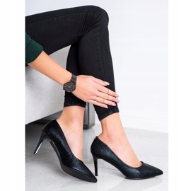 Goodin Stylish high heels black 1