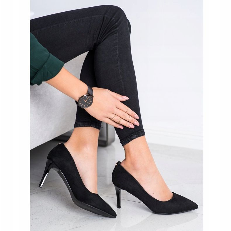 Goodin Stylish high heels black 1