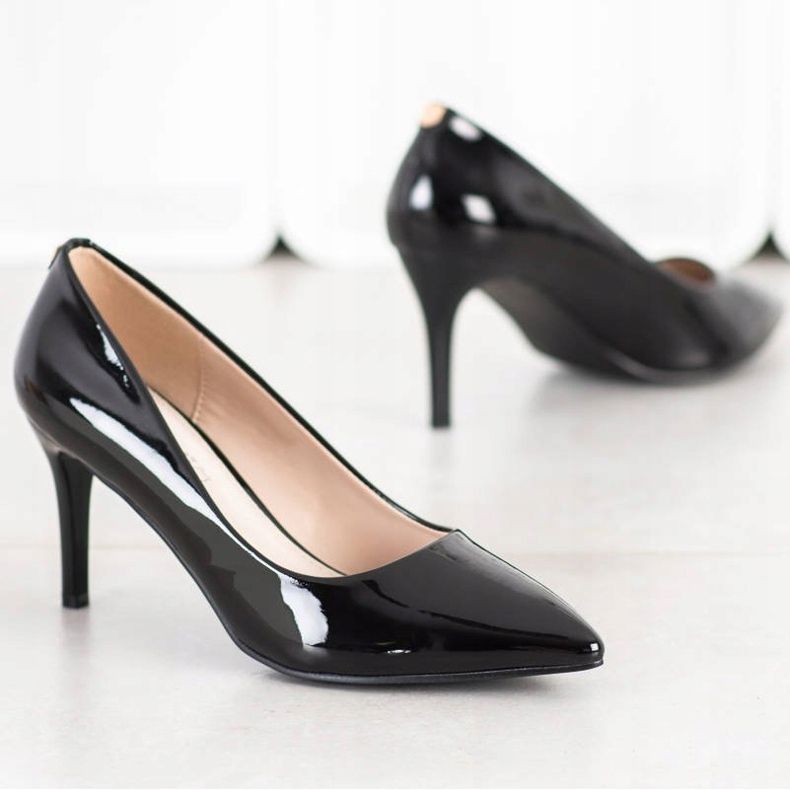 Goodin Stylish high heels black 1