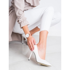 Goodin Fashionable high heels white 1