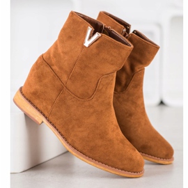 Sergio Todzi Elegant wedge boots brown 1