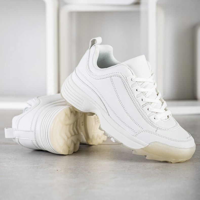 Kylie Fashionable Sneakers white 1