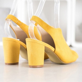 Goodin Built Sandals yellow 1