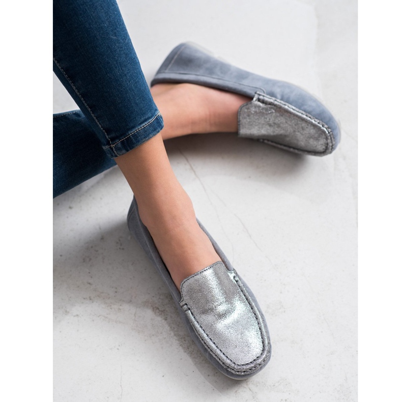 Filippo Leather loafers blue 2