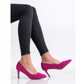Goodin Fuchsia high heels pink 2