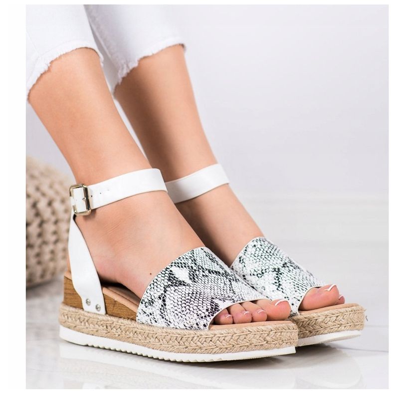 Kylie Wedge Sandals Snake Print multicolored 2