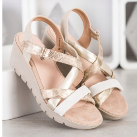 Kylie Light Sandals With Velcro brown multicolored 2