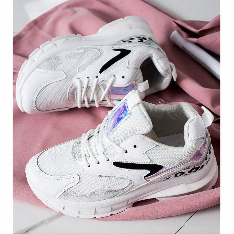 SHELOVET Comfortable Fashion Sneakers white 1