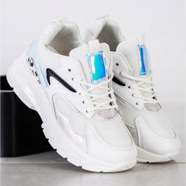 SHELOVET Comfortable Fashion Sneakers white 5