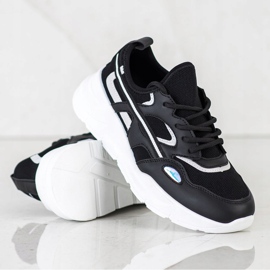 SHELOVET Casual Black Sneakers 1