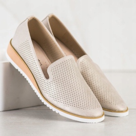 Goodin Openwork Leather Lords golden 2